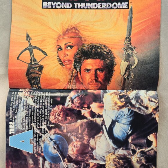 Mad Max Beyond Thunderdome Souvenir Edition Magazine Tina Turner Mel Gibson 1985 - Picture 6 of 6